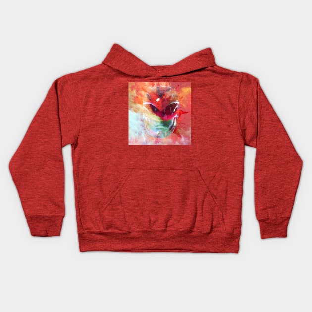 RED RANGER IS THE GOAT POWER RANGERS MOVIE 2017 Kids Hoodie by TSOL Games